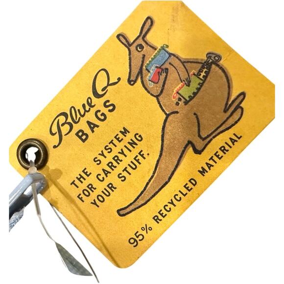 BN Blue Q ‘I’m so casual’ cosmetics or pencil pouch - Picture 3 of 6